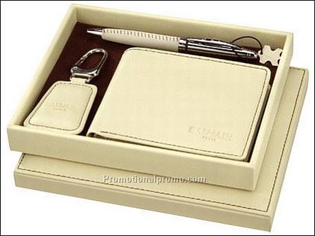 Balmain Millau giftset. Met leer omhu...