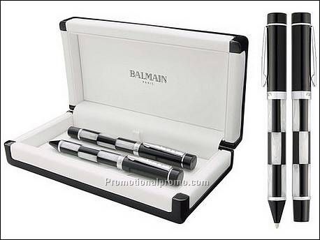 Balmain Pau set. Balpen / rollerbalpen.