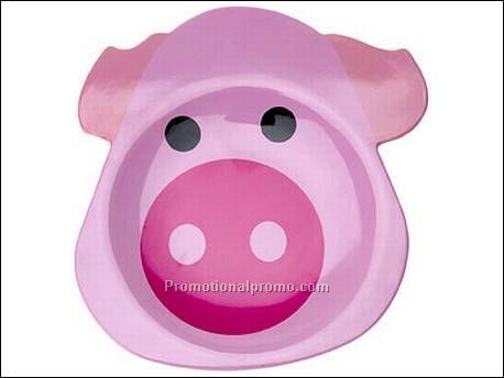 Breakfast plates Funny Pig melamine