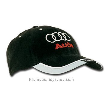 Brushed Heavy Cotton Cap With Reflective Trim