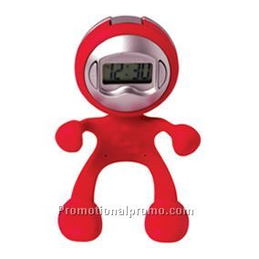 Bubble Man Clock