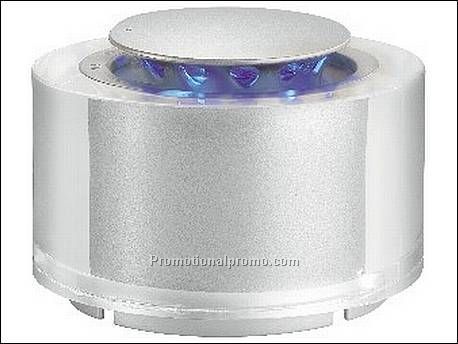 Bureau-FM-radio met blauw LED, met...