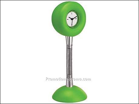 Bureauklok met rubberen...