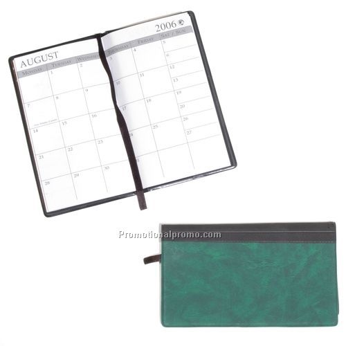 Calendar Pocket Planner - Marble Hardcover Weekly