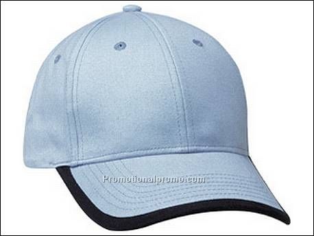 Cap met 6 segmenten, klep met bies...