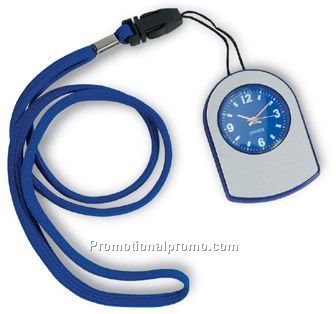 Clock with neck rope