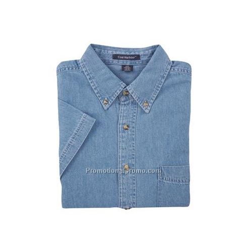 Denim Shirt - Coal Harbour Short Sleeve