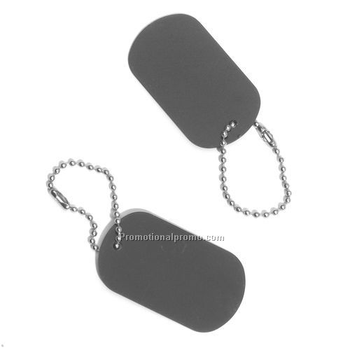 Dog Tag -  4" Chain