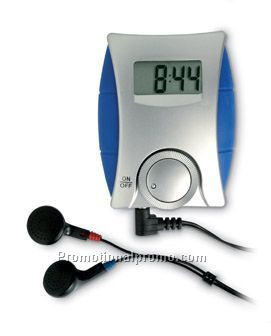 FM scan radio with earphones