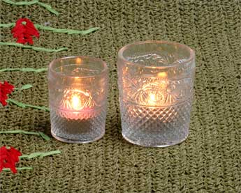 embossed glass candle holder
  
   
     
    