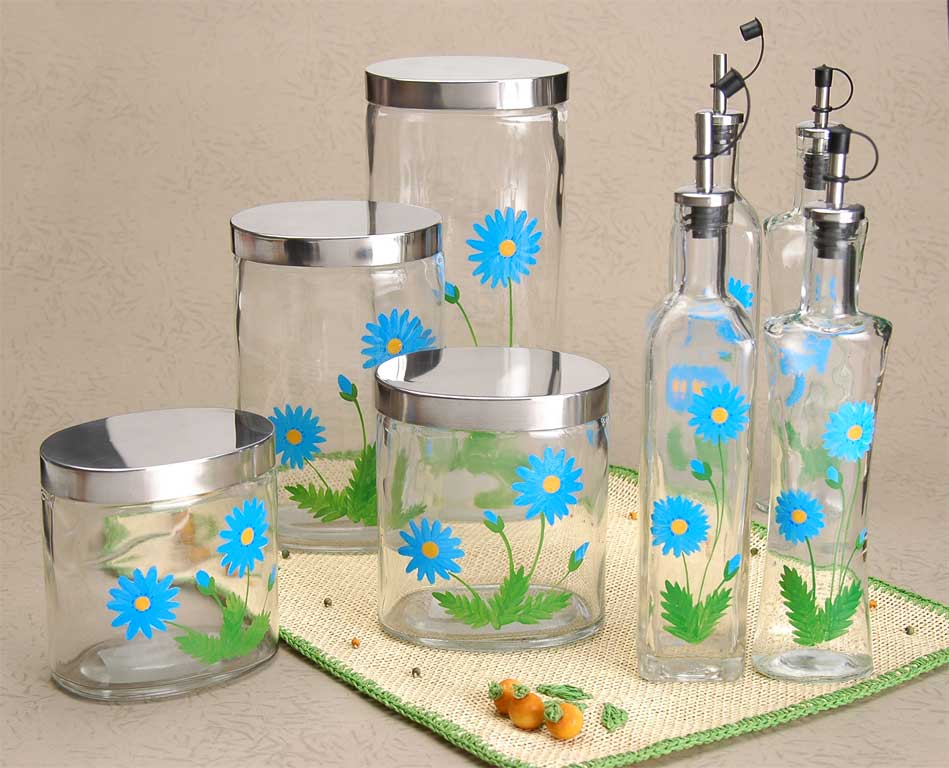 hand painted storage set
  
   
     
    