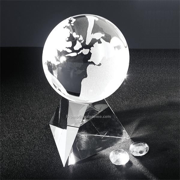 Globe with Pyramid Base C580BE C-580-BE
