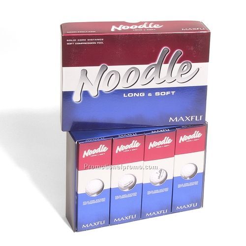 Golf Balls - Maxfli Noodle, 12 Pack