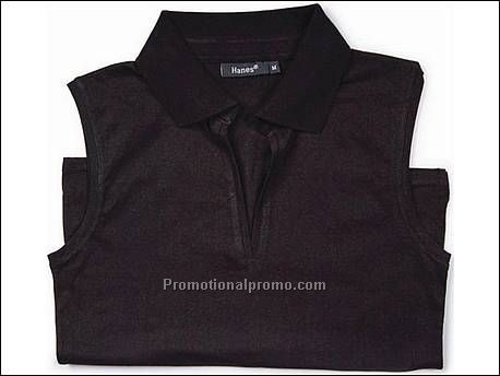 Hanes Polo BeauTy Sleeveless, Black
