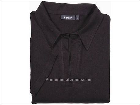 Hanes Polo Neck Elegance, Black