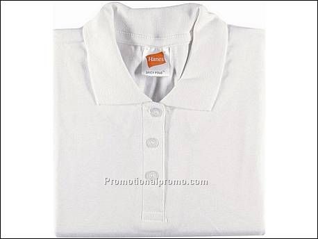 Hanes Polo Spicy, White