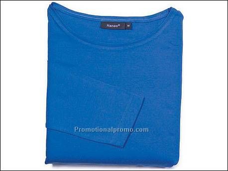 Hanes T-shirt 3/4 Sl Elegance, Royal Blue