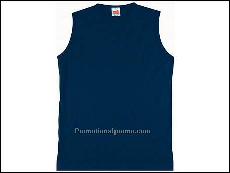 Hanes T-shirt Fit-T Sleeveless, Dark Navy