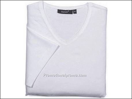 Hanes T-shirt Vee-T Elegance, White
