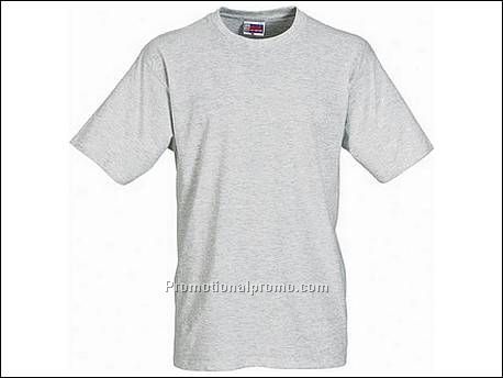 Heavy Super Club-T-shirt. Rond gebrei...