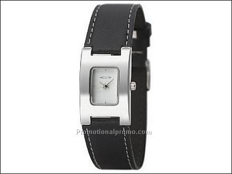 Horloge met metalen kast in...