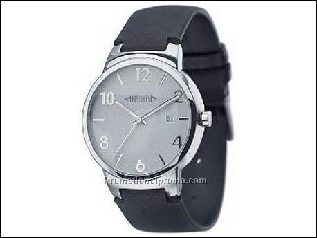 Horloge met roestvrij stalen kast,...