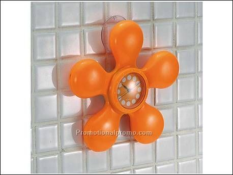 Klok in de vorm van een bloem