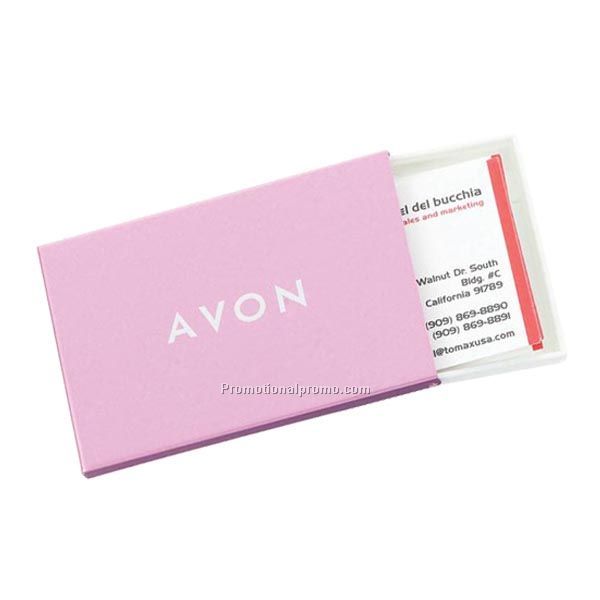 Metallic-Color Business Card Holder BC-255PK