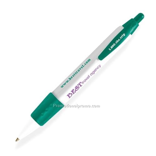 Pen - Bic Tri-Stic WideBody with Color Rubber Grip Ballpoint Pen