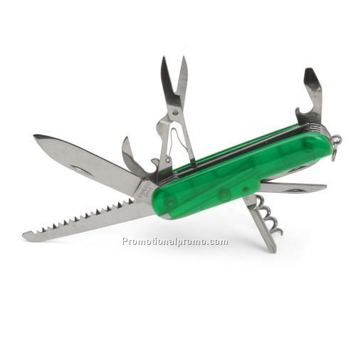 Pocket Knife - 13 Function Translucent