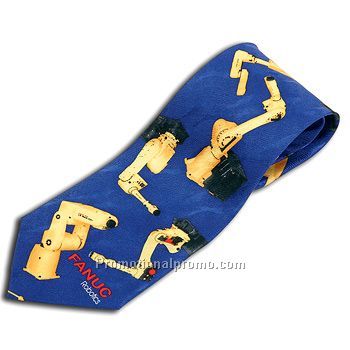 Pure Silk Printed Ties