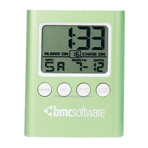 Rounded Digital Clock AQ-659GN