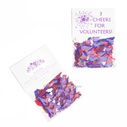 Seed Confetti Packet, Biodegradable