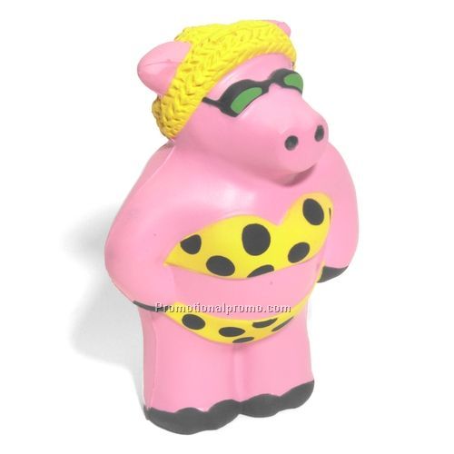 Stress Reliever - Cool Pig Squeezie