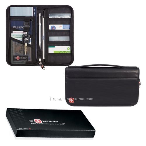 Wenger Leather Travel Wallet