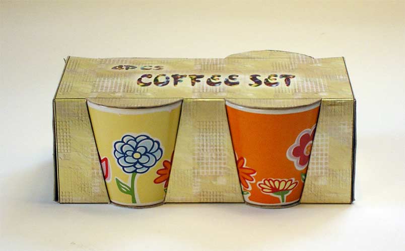 coffee set with decal
  
   
     
    