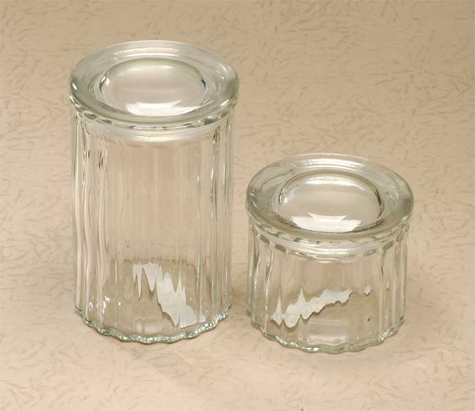 storage jar with glass lid
  
   
     
    