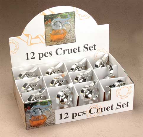 salt and pepper set with metal clip
  
   
     
    