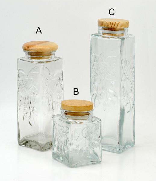 Storage jar and canister 
  
   
     
    