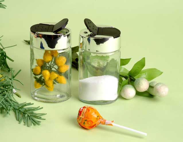Cruet with plastic lid
  
   
     
    