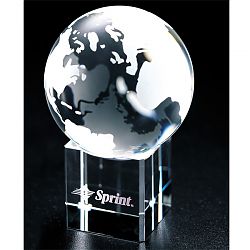 Globe with Square Base C-580-CBE