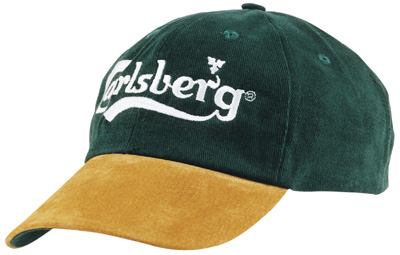 Cotton Cap with Suede Peak