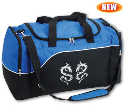 Two Tone Nylon Sports Bag