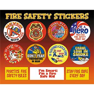 Fire Safety Stickers