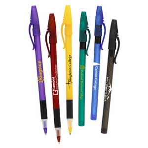 Promotional Pen - Frosted Comfort  Stick Pen