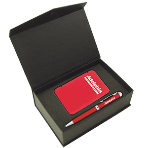 Business Card Holder Calculator & Laser Pen Gift Set