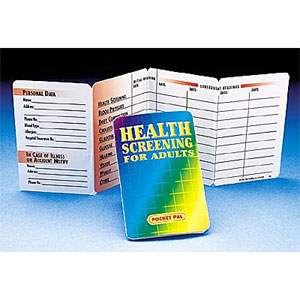 Health Screenings For Adults Pocket Pal