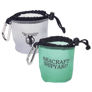Drawstring Bag W/Carabiner