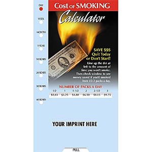 Cost Of Smoking Pocket Size Calculator Pocket Guide