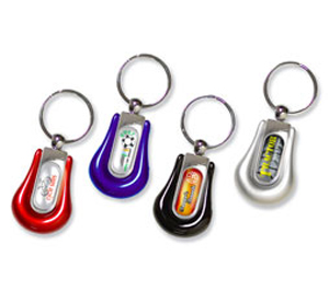 Domed Key Ring